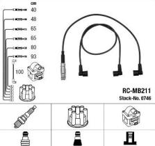 Ngk 0746 - Cable de encendido