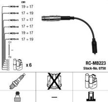 Ngk 0758 - Juego de cables de encendido
