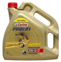 Castrol 20504MOTO - Aceite CASTROL MOTO 4T 20W50 4L POWER1